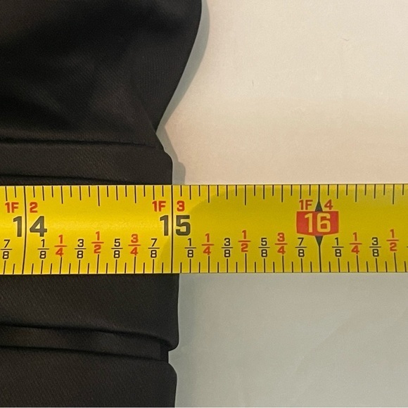 Calvin Klein Black Satin One Shoulder BodyCon Dress NWOT - Picture 10 of 11